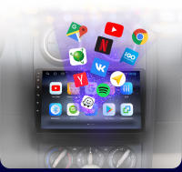 AWESAFE inalámbrico CarPlay Android Auto Radio para Nissan Qashqai J10 2006 2007 2008 2009 2010 2011 2012 2013 coche reproductor multimedia GPS 2 din autoradio volante controles RDS Bluetooth - details 10