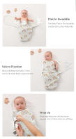 Envoltura De Bebé Insular 1pc Suave Y Cálida Cobija De Cocoon Para Recién Nacidos Manta De Acogida Para Bebés Unisex Tela De Algodón Floral Adecuada Para Todas Las Estaciones - details 3