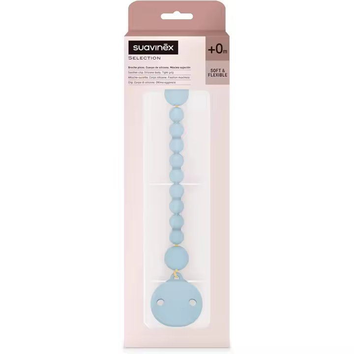 Suavinex Broche Pinza Bolitas de Silicona +0m - 1
