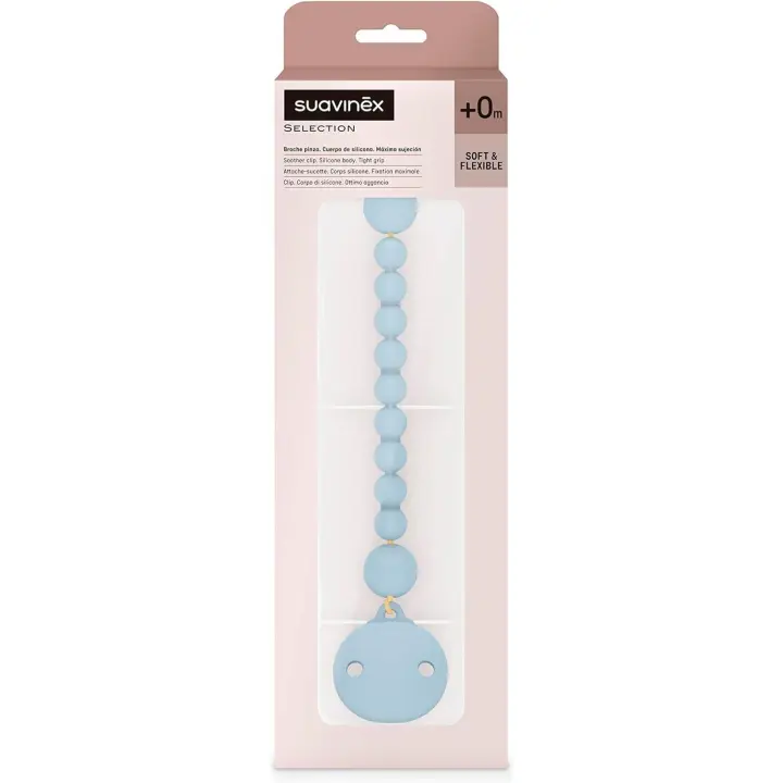 Suavinex Broche Pinza Bolitas de Silicona +0m - 1