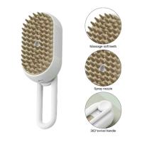 Cepillo De Baño Para Perros Y Gatos Con Spray Anti-Deslizamiento Cepillo De Pelaje Para Mascotas Eliminador De Pelo Plástico - details 4