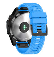 Correa De Reloj De Silicona De Quick Release Para Garmin Fenix 6X 7X 5X Anzuelo Fácil Ajuste Correa De Muñeca Compatible Con Garmin Fenix 6 7 - details 1