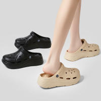 Clogs De Verano Para Mujer Con Plataforma Gruesa Y Respirables Sandalias De Jardín Con Agujeros Antideslizantes Y Ligeros Para Playa - details 6