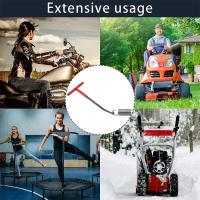 Herramienta De Extracción De Escape Para Motocicleta Con Mango T-Formado Y Cuerda De Goma Para Fácil Remoción E Instalación Del Tubo - details 4