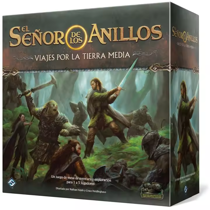 El Señor de los Anillos Viajes por la tierra media - 1