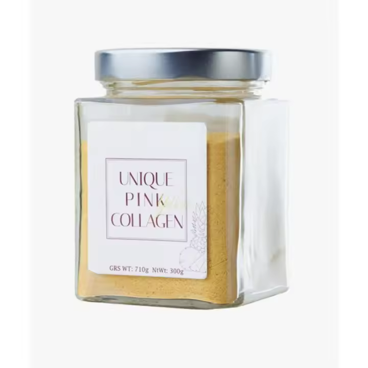Unique Colágeno Único Nutrición de la Piel Rosa Amarillo 300g - 1