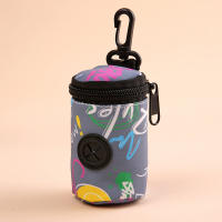 Dispensador de bolsas de paseo para perros, diseño redondo de 8.5*5cm - details 0
