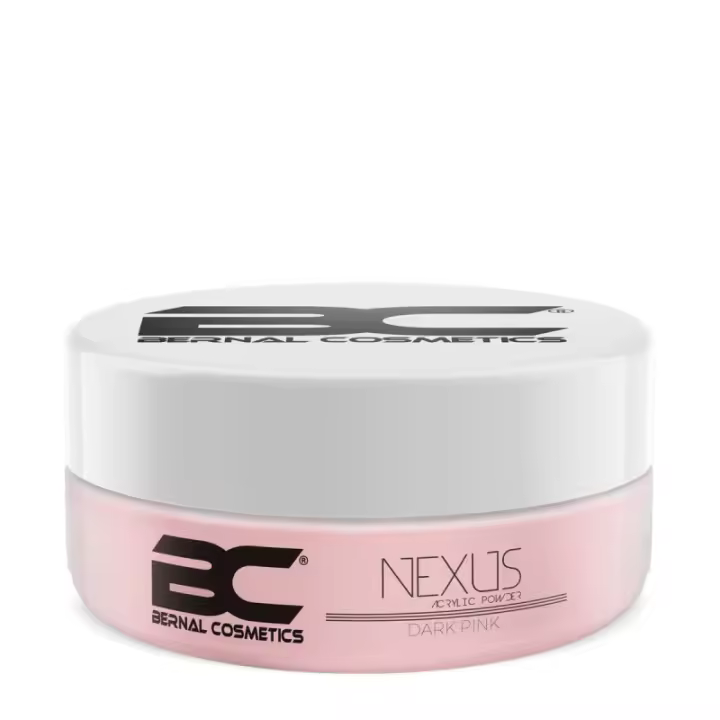 Polvo Acrílico - Dark Pink (Rosa Intenso Translúcido) 35g | Bernal Cosmetics - 1