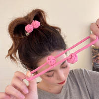 Nuevos Diseños De Cinturones De Cabello Chinos De Alta Calidad Elásticos De Goma Sólida Versátiles Duraderos Accesorios Para El Cabello Para Mujer - details 0