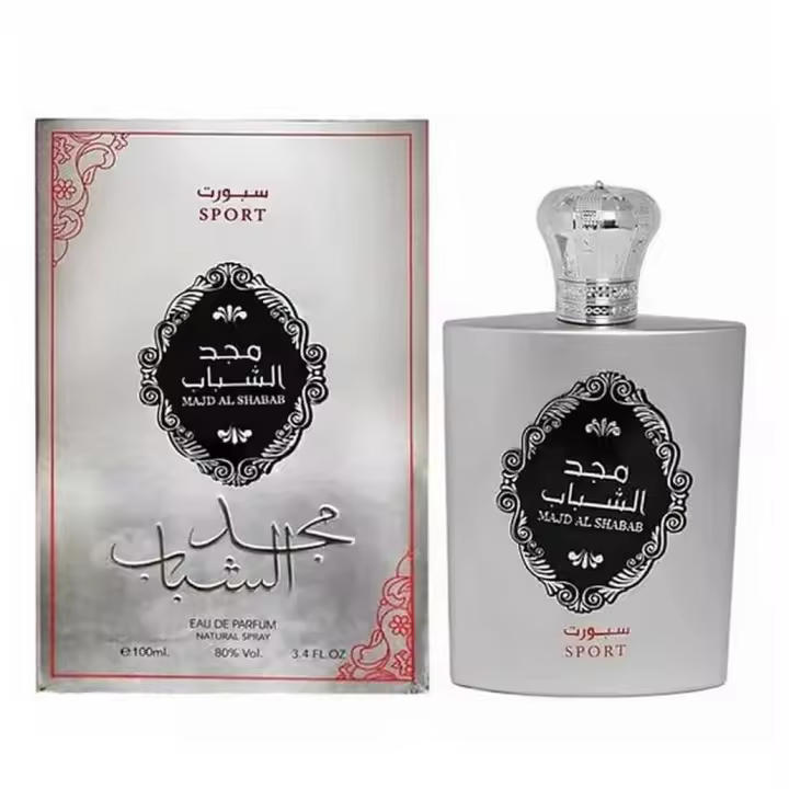 Perfume árabe de hombre Majd Al Shabab Sport Ard Al Zaafaran 100ml, Fragancia deportiva ,fresca,duradera de hombre , Colonia masculina oriental NOVEDAD ARD AL ZAAFARAN - 1
