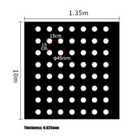 Película De Plástico Para Jardín Control De Malas Hierbas Barriera De Mulching Transpirable Para Jardinado Agricultura Paisajismo - details 9