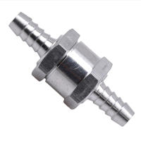Válvula De Control Unidireccional De Plata Para Automóviles Adecuada Para Gasolina Y Diesel Accesorio Universal Para Coches Barco Helicóptero Fabricado En Aleación De Aluminio - details 9