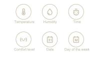 Sensor Inteligente De Temperatura Y Humedad XIAOMI Mijia 3 Termómetro Digital Con Aplicación Mijia Medidor De Humedad - details 3