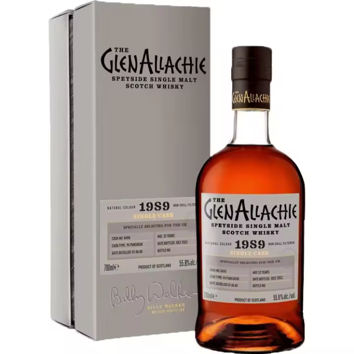 GLENALLACHIE 2007 PX PUNCHEON SINGLE CASK WHISKY 70CL 58.8% - 1