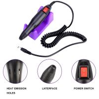 Set De Máquina De Manicura Profesional Con Taladro Eléctrico Herramienta De Pulido De Uñas Gel Eliminador De Cutícula Y Lágrima De Uñas - details 4