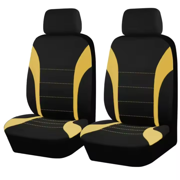 Funda De Asiento Universal Para Coche Poliéster Protección Para Asientos Delanteros Y Traseros Seguro Para Camión Van SUV Accesorio De Protección Para Asientos - 1