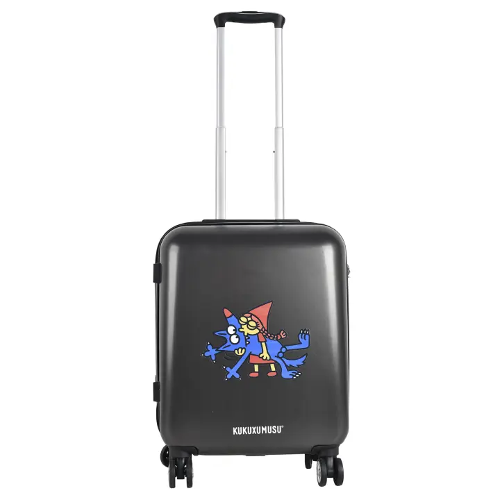 Maletas de viaje con ruedas Kukuxumusu fabricadas en ABS en varios colores y bascula pesamaletas de hasta 40 Kg - 1