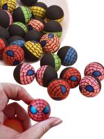 Pelotas Bounce Spiderman 30mm Para Fiestas De Cumpleaños Regalos De Fiesta Rellenos De Piñata Juguete De Goma Para Adultos Y Adolescentes - details 0