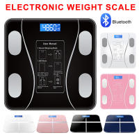 Báscula De Peso Corporal Ultra-Accurate BluetoothCompatible Escala Electrónica De Medición De Grasa Y Altura Para El Hogar Con Pantalla LCD HD - details 1