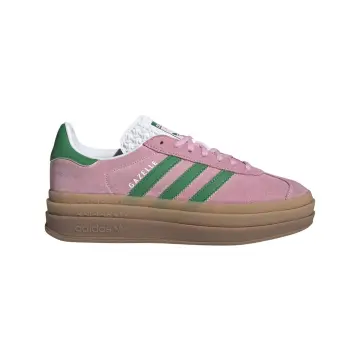 adidas gazelle silver green womens Adidas Gazelle Bold Pink Black
