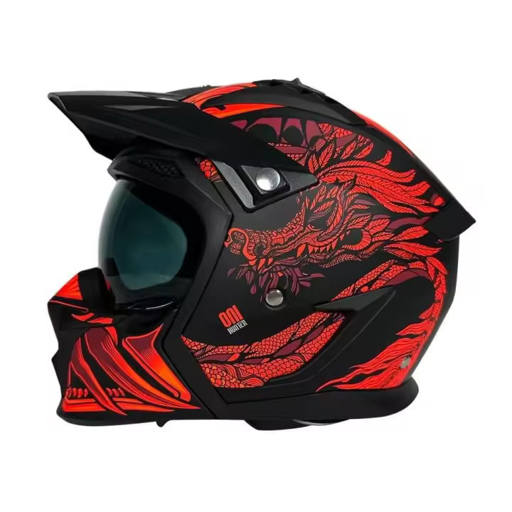 Casco Moto Casco Axxis Hunter Sv Oni   Ce U - 1