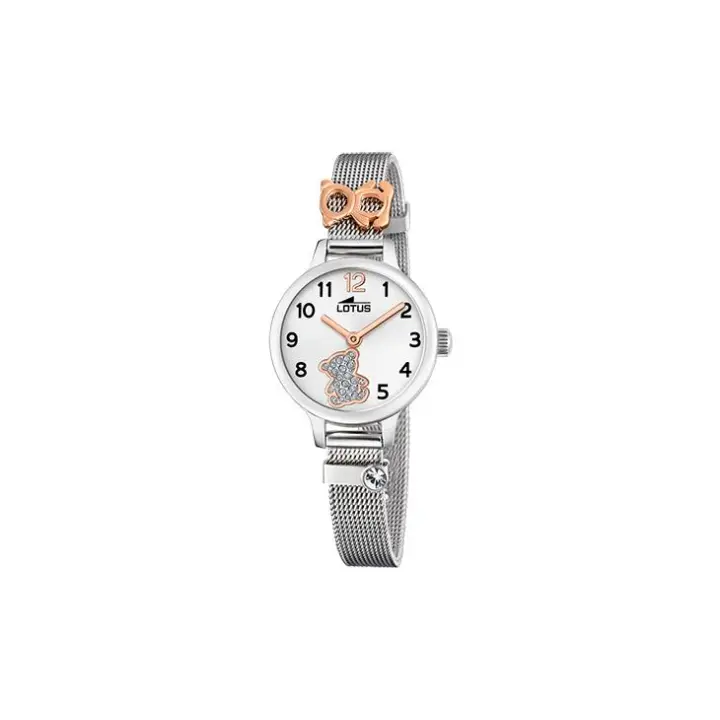 RELOJ LOTUS 18659/4 JUNIOR COLLECTION MALLA OSITO PARA NIÑA COMUNION + REGALO PULSERA - 1