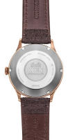 reloj automático hombre Orient Bambino RA-AC0P04Y 42mm correa de cuero (acepta cuerda manual) - details 3