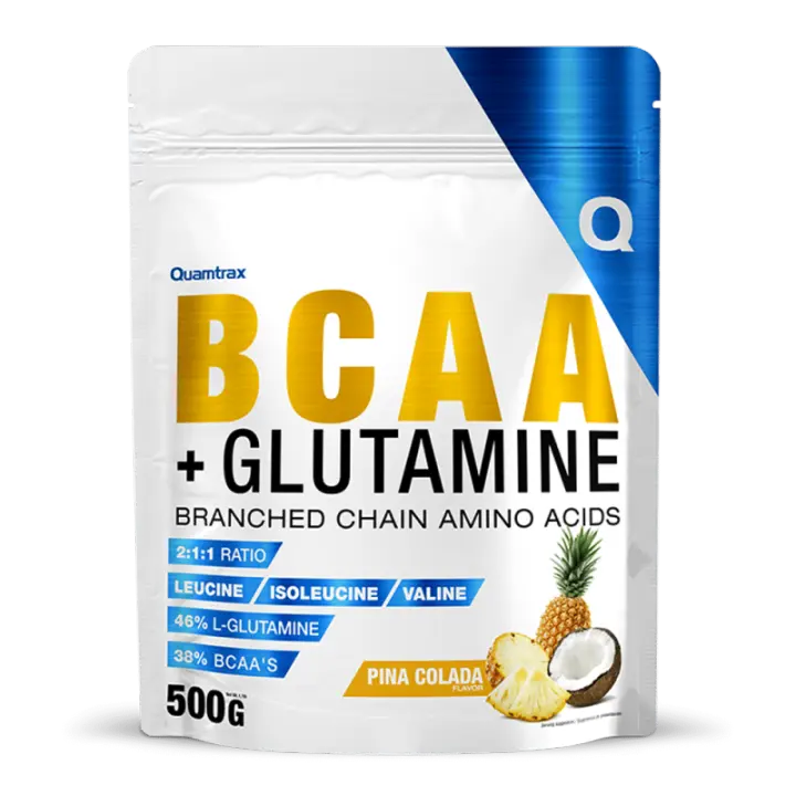 Direct BCAA + Glutamina 500gr - Quamtrax - 1