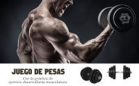 juego de pesas