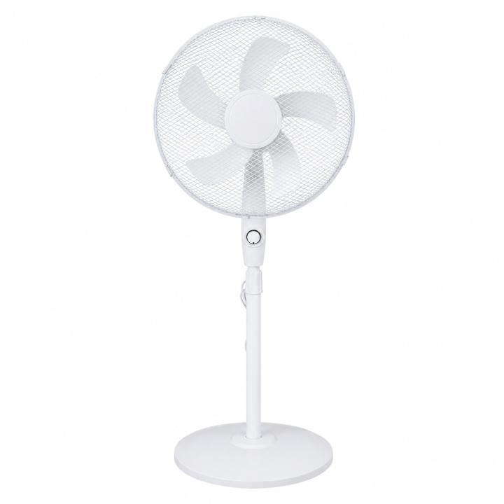 Ventilador de Pie 50W con 3 Velocidades, Oscilación Automática 90°, Altura Regulable 103-119 cm, Inclinación… — oferta en Miravia