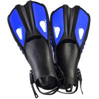 Aletas De Natación Ajustables De Silicona Para Adultos Y Niños Zapatos De Nado Cortos Para Diversión Y Viajes Talla Abierta Unisex - details 9