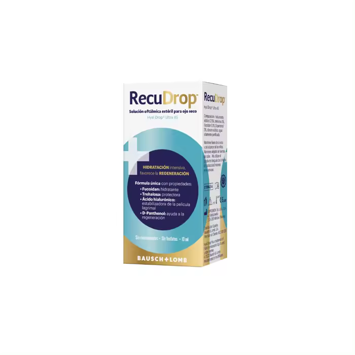 RECUDROP 10 ML - Colirio Hidratante y Regenerador para Ojo Seco - 1