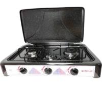 Cocina de Gas Portátil de 3 Fuegos con Tapa – ITIMAT – Blanca, Compacta y Eficiente - details 2