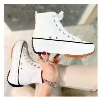 Eva zorteon- Zapatillas de Lona  Caña Alta  para Mujer. - details 1