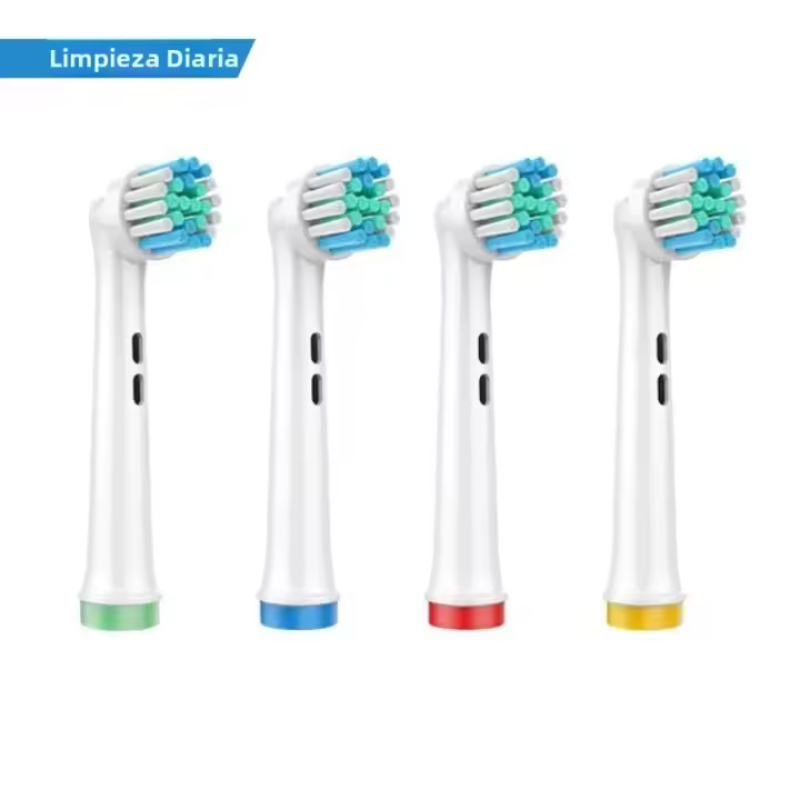 Cabezales De Cepillo De Dientes Electrónico Interchangeables 4 Pcs/set Compatible Con Oral B Para Dientes Sensibles - 1