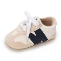 Zapatos Deportivos Infantis Color Bloqueados Antideslizantes Y Cómodos Para Caminar Suela De Goma Tallas 0-18M Hombres - details 29