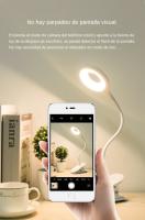 Lámpara De Escritorio LED Con Clip Y Carga USB Batería De Litio Integrada Iluminación Táctil Para Estudio Lectura - details 8