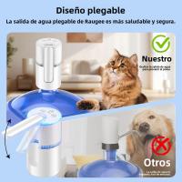 Dispensador De Agua Eléctrico Recargable Pum De Botella De Agua Con Función De Frío Despensador De Galletas Dobladable Para Escritorio - details 2