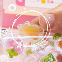 Pegatinas 3D Creativas Y Divertidas Para Diario Estéticas Decorativas Impermeables De Plástico Para Estaciónaria - details 3