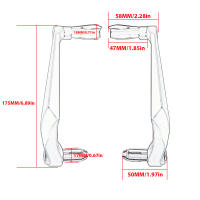 Protector De Manos Para Motocicleta En Aluminio CNC De 5 Colores Levas De Freno Y Embrague Con Guardabarros Accesorios De Modificación De Enganche - details 3