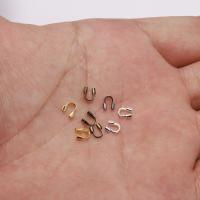 Protector De Hilo En Forma De U Accesorios De Conector Para Joyería 30-100pcs 4.5x4mm Guardia De Hilo Zinc Alloy Metálico - details 11