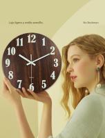 Reloj de pared luminoso, Reloj de pared Moderno decorativo Silencioso, Esfera grande con Los 30cm - details 2