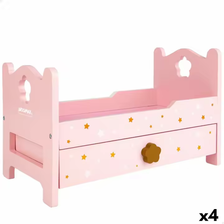 Cama Woomax Rosa 4 Unidades 31 x 20 x 16 cm - 1
