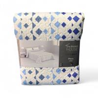 Colcha Decorativa de Microfibra Reversible, Ideal para Verano - Atenea Gris - details 1
