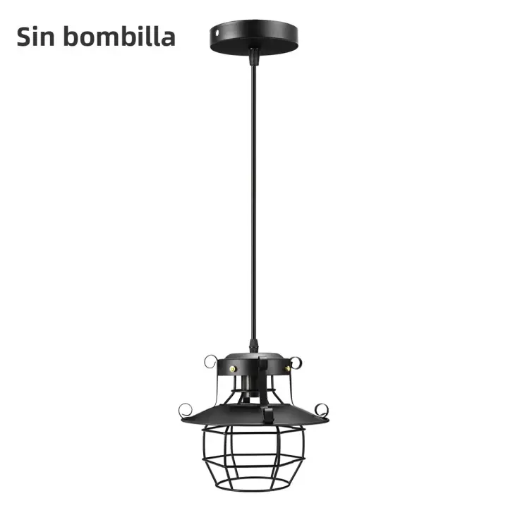 Lámpara Colgante Creativa Retro Para Restaurante Industrial Barra Pasillo Corredor Luz De Comedor Dormitorio Estilo Nostálgico - 1
