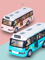 Juguetes De Autobús Escolar Con Sonido Y Luz Coches Pequeños De Casteado Para La Ciudad Potenciados Por La Fricción Regalo Para Niños - details 2