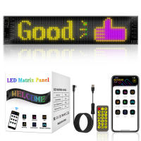 Panel De Pantalla LED Matriz De Pixeles Bluetooth APP Para Coche Hotel Bar Programmable LED Flexible Display Luz Nocturna DIY - details 1