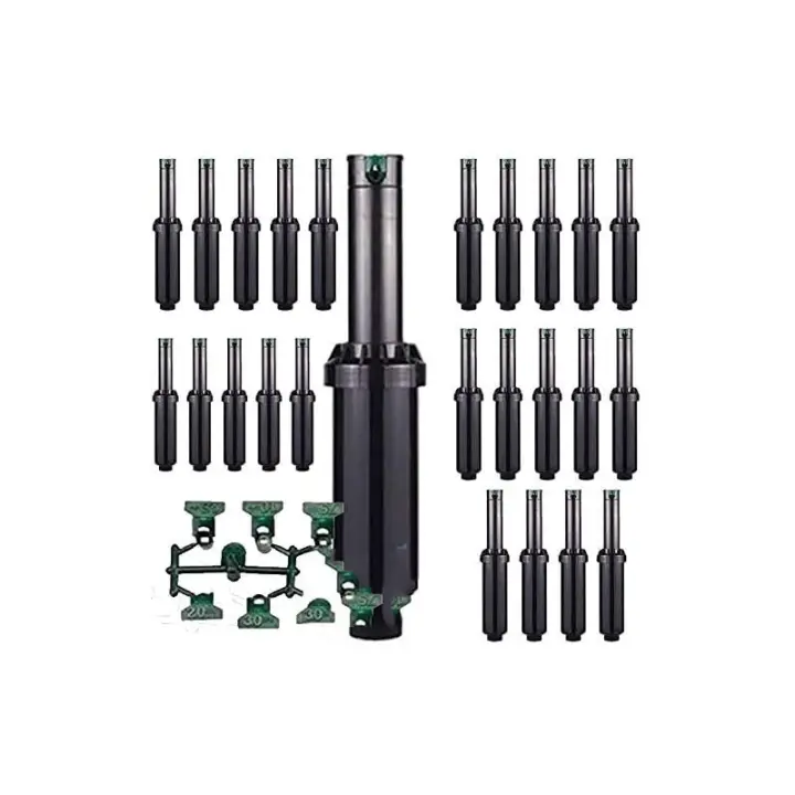 HUNTER Pack 25 Aspersor de Riego Hunter SRM-04 1/2'' | Alcance 4 a 9,4 metros | Aspersor de Turbina ajustable SRM Hunter - 1