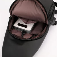 Bolsa De Pecho Antirrobo Para Hombre Pequeña Impermeable Con Malla De Almacenamiento Bolsa Transversal Deportiva Para Viajes Con Bolsillo Para Móvil - details 38