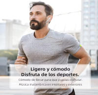 Auriculares Bluetooth, Auriculares Bluetooth con Control Táctil, Auriculares Inalámbricos Deportivos con Carga Rápida USB-C, Auriculares Inalámbricos Estéreo con Micrófono para iOS Android Smartphone PC, IPX5 Impermeables - details 2